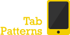 TabPatterns: Tablet UI Patterns